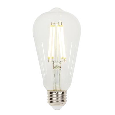 10 Watt (75 Watt Equivalent) ST20 Dimmable Filament LED Light Bulb