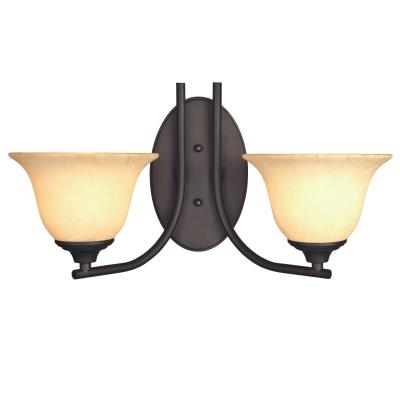 Kings Canyon Two-Light Indoor Wall Fixture