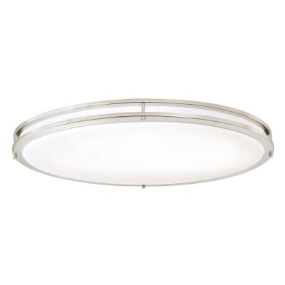 Lauderdale 32-1/2-Inch Oval Dimmable LED Indoor Flush Mount Ceiling Fixture