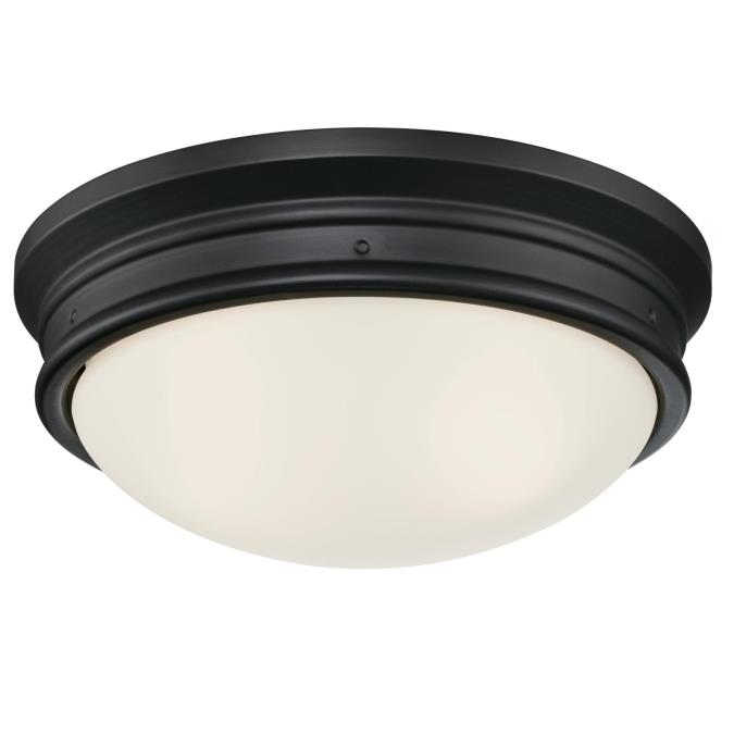 Westinghouse Meadowbrook Two Light Flush Mount Indoor Ceiling Fixture