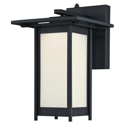 Clarissa LED One-Light Dimmable LED Outdoor Wall Fixture with Dusk to Dawn Sensor