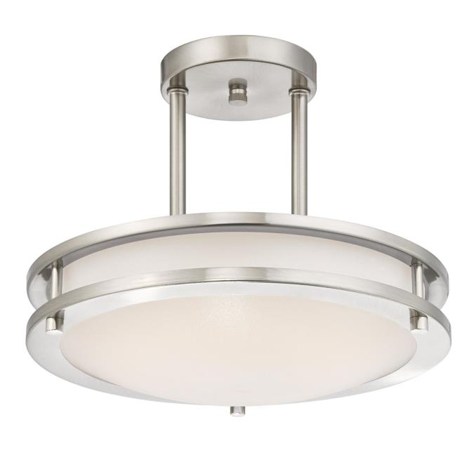 ... Ceiling &gt; Dimmable LED Indoor Semi-Flush Mount Ceiling Fixture 6400900