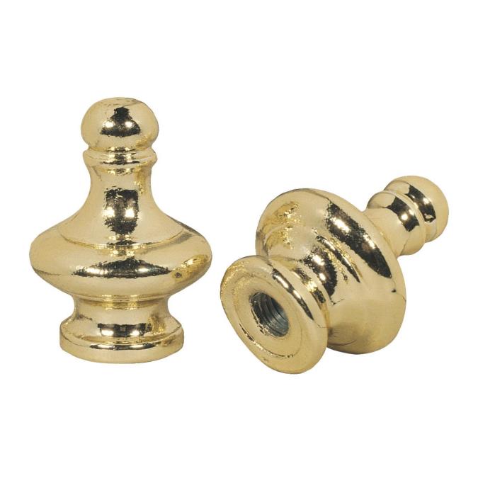 Westinghouse Brass Finish Lamp Knobs, Pack of Two