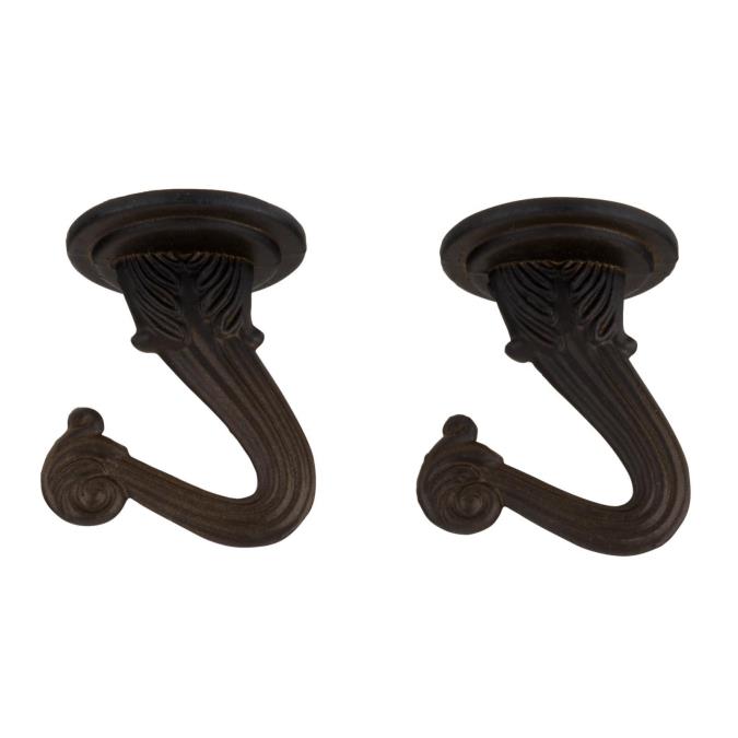 Westinghouse Oil Rubbed Bronze Finish Swag Hook Set