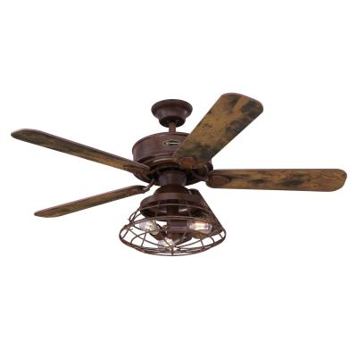 Barnett 48-Inch Indoor Ceiling Fan with Dimmable LED Light Kit