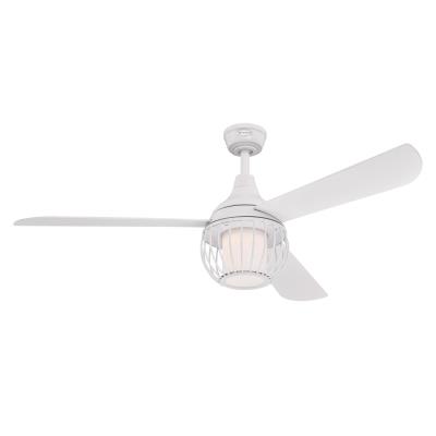 Graham 52-Inch Indoor Ceiling Fan with Dimmable LED Light Kit