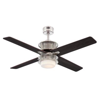 Oscar 48-Inch Indoor Ceiling Fan with Dimmable LED Light Fixture