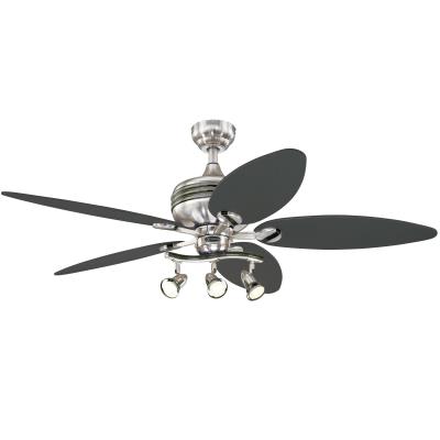 Xavier II 52-Inch Indoor Ceiling Fan with Dimmable LED Light Fixture