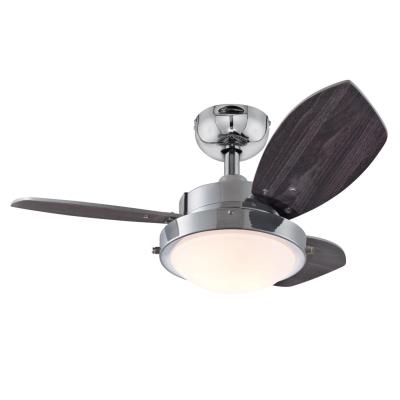 Wengue 30-Inch Indoor Ceiling Fan with Dimmable LED Light Fixture