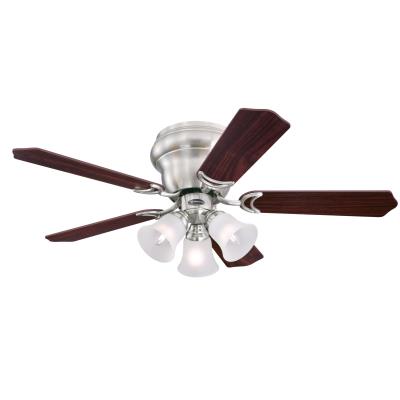 Contempra Trio 42-Inch Indoor Ceiling Fan with Dimmable LED Light Fixture
