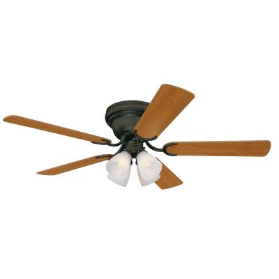 Contempra IV 52-Inch Indoor Ceiling Fan with Dimmable LED Light Fixture