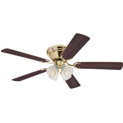 Contempra IV 52-Inch Indoor Ceiling Fan with Dimmable LED Light Fixture