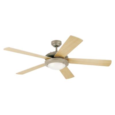 Comet 52-Inch Indoor Ceiling Fan with Dimmable LED Light Fixture