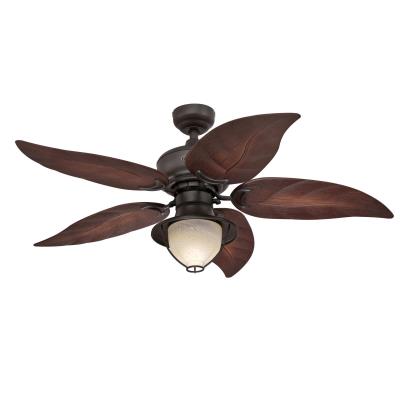 Oasis 48-Inch Indoor/Outdoor Ceiling Fan with LED Light Fixture