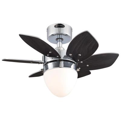 Origami 24-Inch Indoor Ceiling Fan with Dimmable LED Light Fixture