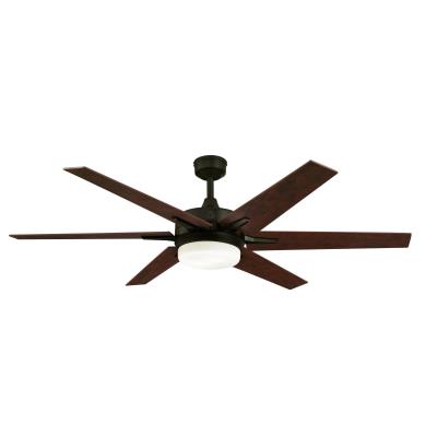 Cayuga 60-Inch Indoor Smart WiFi Ceiling Fan with Dimmable LED Light Fixture