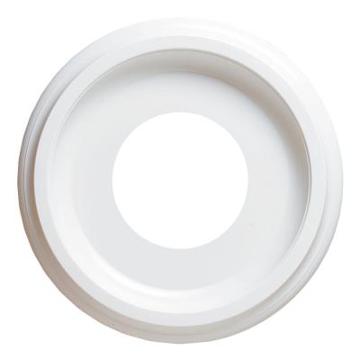 9-3/4-Inch Smooth Molded Plastic Ceiling Medallion 