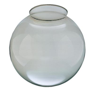 3-1/4-Inch Handblown Smoke Lustre Glass Globe, Six-Pack