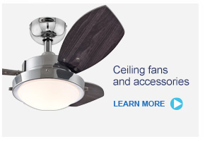 Ceiling fans - LEARN MORE >