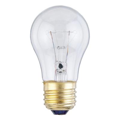 40 Watt A15 Dimmable Incandescent Appliance Light Bulb