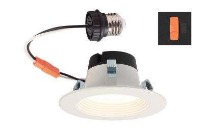 6.5 Watt (65 Watt Equivalent) 4-Inch Dimmable Recessed LED Downlight with Color Temperature Selection 