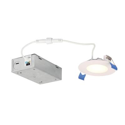 8 Watt (45 Watt Equivalent) 3-Inch Dimmable Slim Recessed LED Downlight with Color Temperature Selection, ENERGY STAR