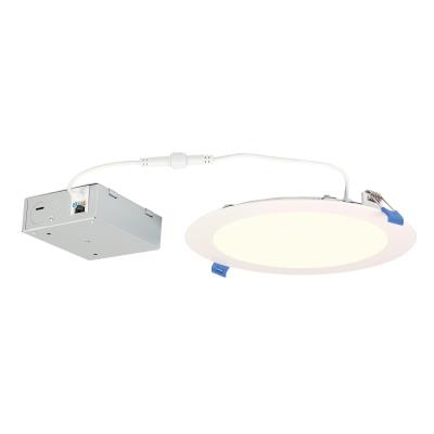 18 Watt (100 Watt Equivalent) 8-Inch Dimmable Slim Recessed LED Downlight with Color Temperature Selection 
