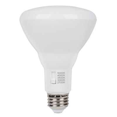 9 Watt (65 Watt Equivalent) BR30 Flood Dimmable LED Light Bulb with Color Temperature Selection