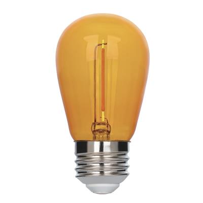 2 Watt (40 Watt Equivalent) S14 Filament LED Light Bulb