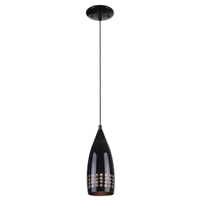 Westinghouse Lighting 6100900 Percy One-Light Indoor Mini Pendant Black 
