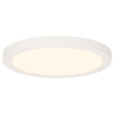 7 Inch, 17 Watt LED Indoor Flush Mount Ceiling Fixture with Color Temperature Selection, ENERGY STAR