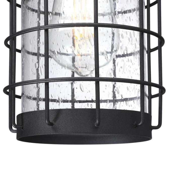 Westinghouse Lighting Jupiter Point OneLight Outdoor Wall Fixture with DuskToDawn Sensor, Texture
