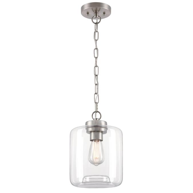 Westinghouse Lighting Judd One-Light Indoor Mini Pendant, Brushed