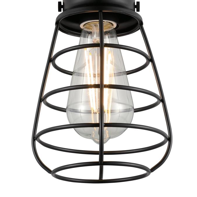Westinghouse Lighting 5 in. Bandera 1-Light Semi-Flush, Matte