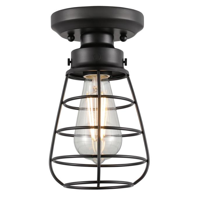 Westinghouse Lighting 5 in. Bandera 1-Light Semi-Flush, Matte