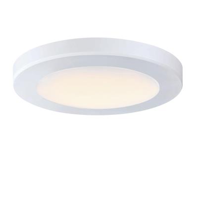 6 inch, 8 Watt Dimmable LED Indoor/Outdoor Flush Mount Ceiling Fixture with Color Temperature Selection