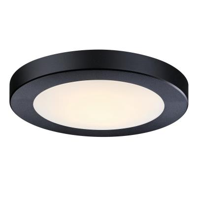6 inch, 8 Watt Dimmable LED Indoor/Outdoor Flush Mount Ceiling Fixture with Color Temperature Selection