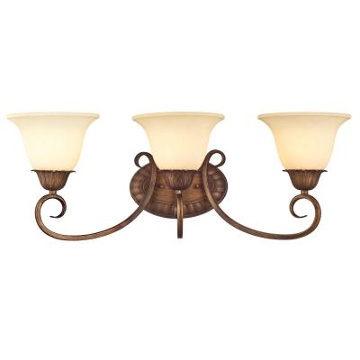 Regal Springs Three-Light Indoor Wall Fixture