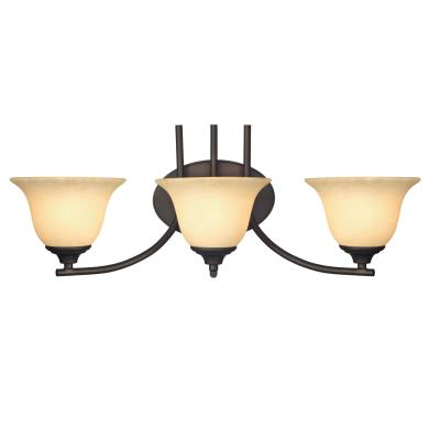 Kings Canyon Three-Light Indoor Wall Fixture