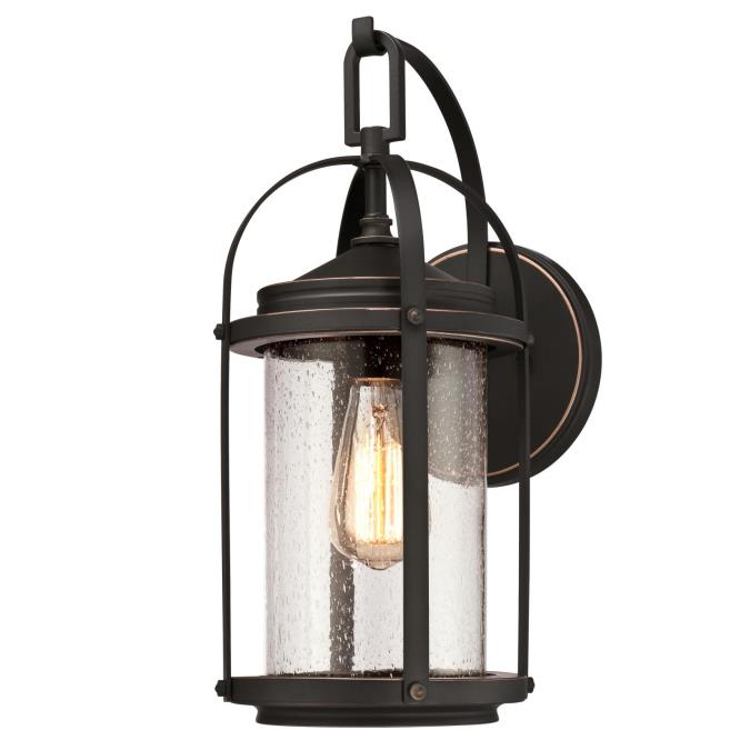 Westinghouse Grandview One-Light Outdoor Wall Fixture, Oil Rubbed