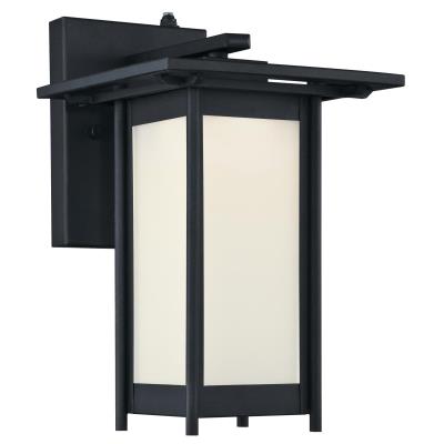 Clarissa LED One-Light Dimmable LED Outdoor Wall Fixture with Dusk to Dawn Sensor