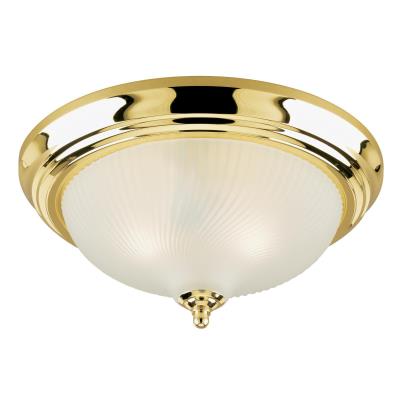Two-Light Indoor Flush-Mount Ceiling Fixture