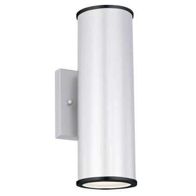 Mayslick Two-Light Dimmable LED Outdoor Wall Fixture, Up and Down Light