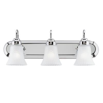 Three-Light Indoor Wall Fixture