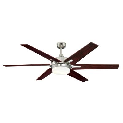 Cayuga 60-Inch Indoor Ceiling Fan with Dimmable LED Light Kit