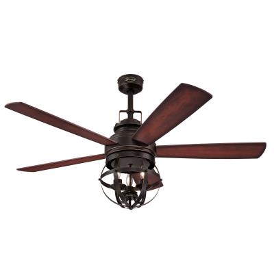 Stella Mira 52-Inch Indoor Ceiling Fan with Dimmable LED Light Kit