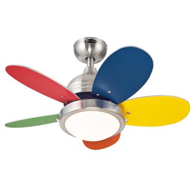 Roundabout 30-Inch Indoor Ceiling Fan with Dimmable LED Light Fixture
