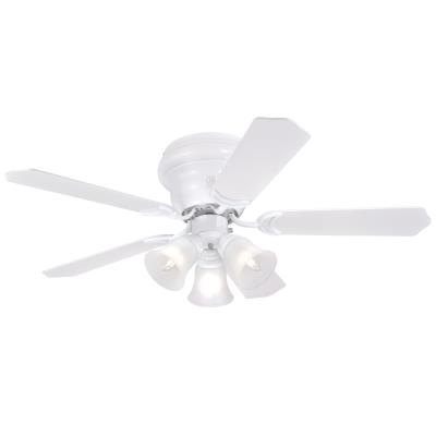 Contempra Trio 42-Inch Indoor Ceiling Fan with Dimmable LED Light Fixture