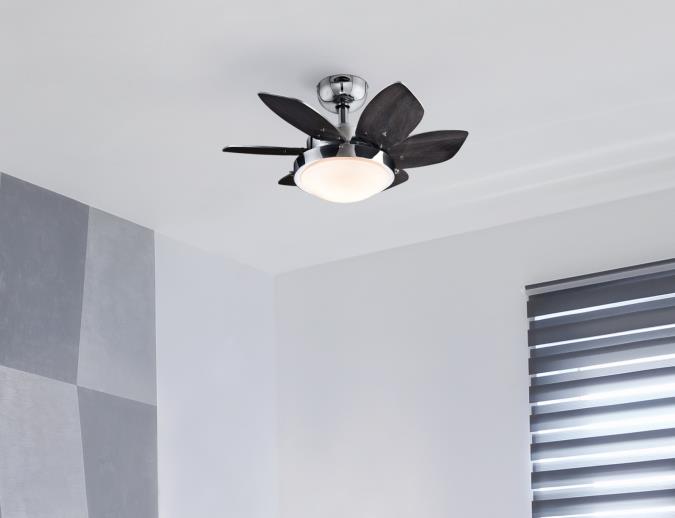 Westinghouse Lighting Quince 24 Inch, 24 Inch Ceiling Fan With Light
