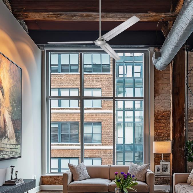 Westinghouse Lighting Jax Industrial-Style 72-Inch Three-Blade